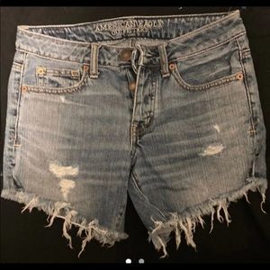 Like new American eagle shorts size 0